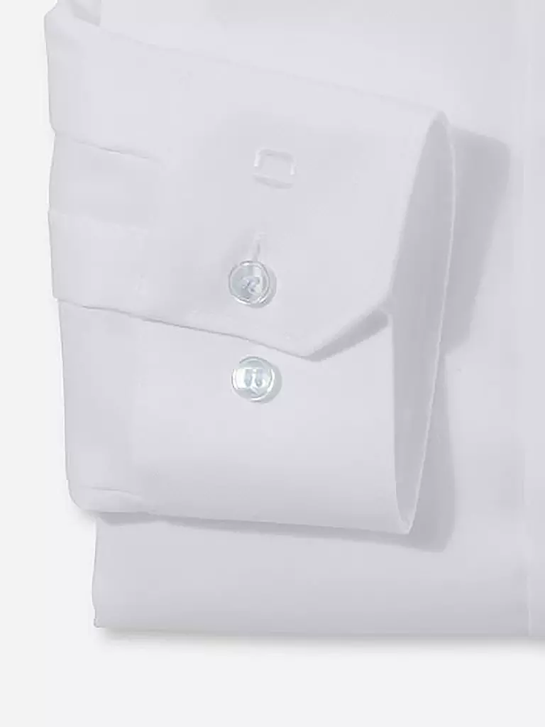 OLYMP NO.6 Hemd SUPER SLIM weiss