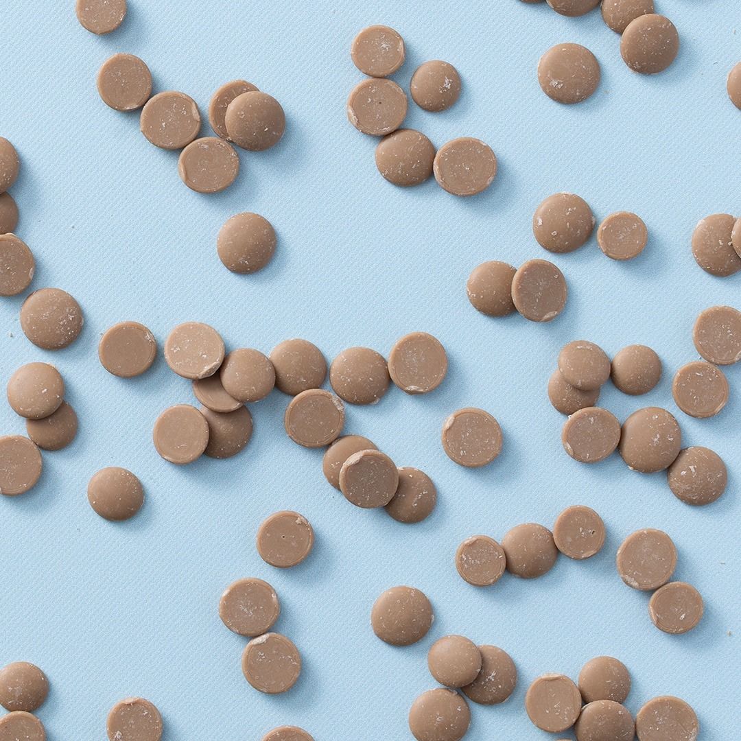 Callebaut Chocolade druppels karamel toffee
