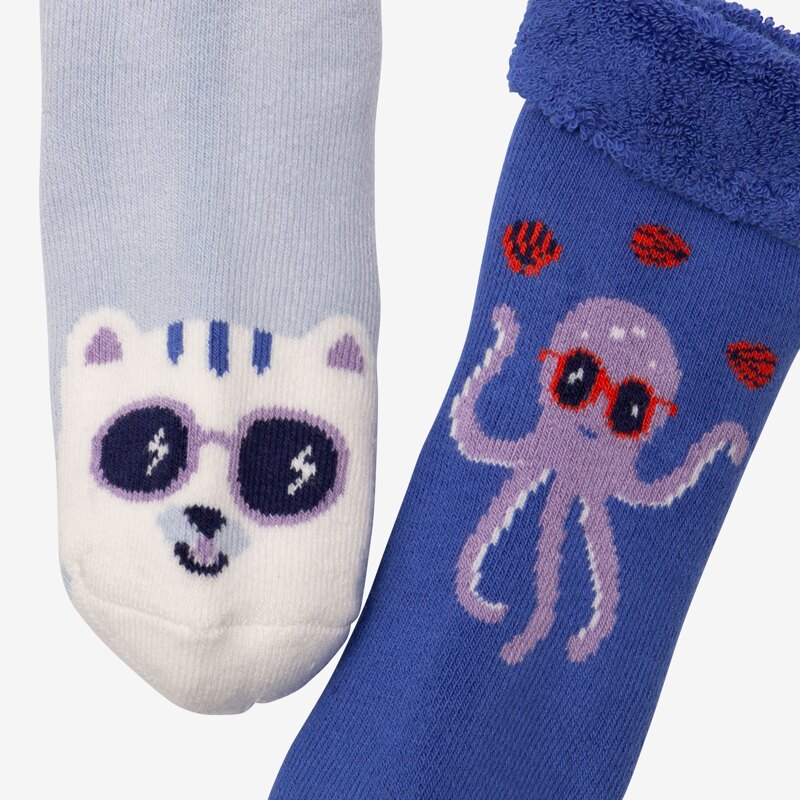 Chaussettes bébé bleues Catimini Bleu
