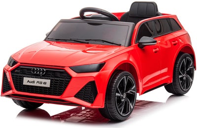 Audi RS6 Elbil, Rød