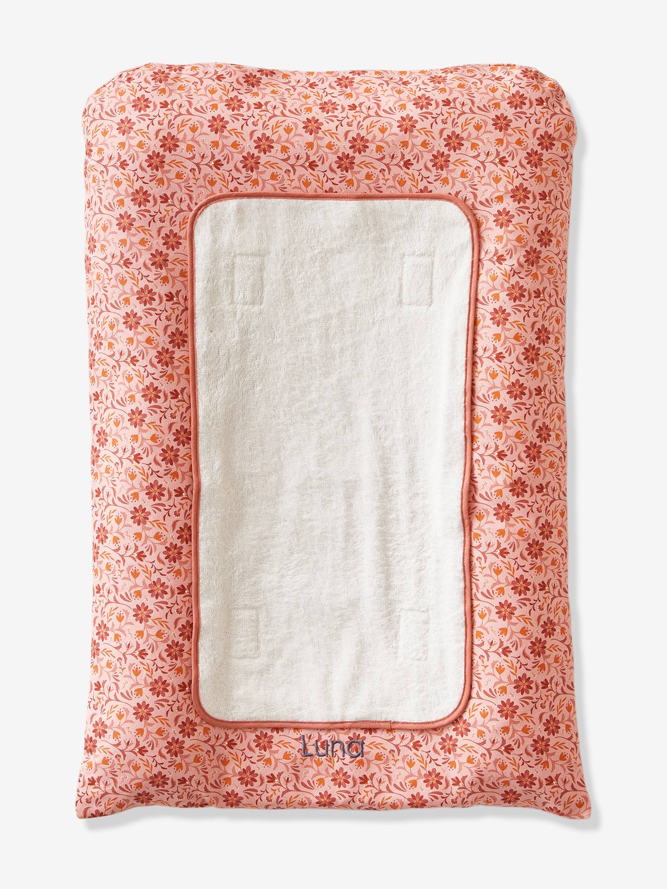 Trocador personalizável HAPPY BOHÈME, estampa rosa médio