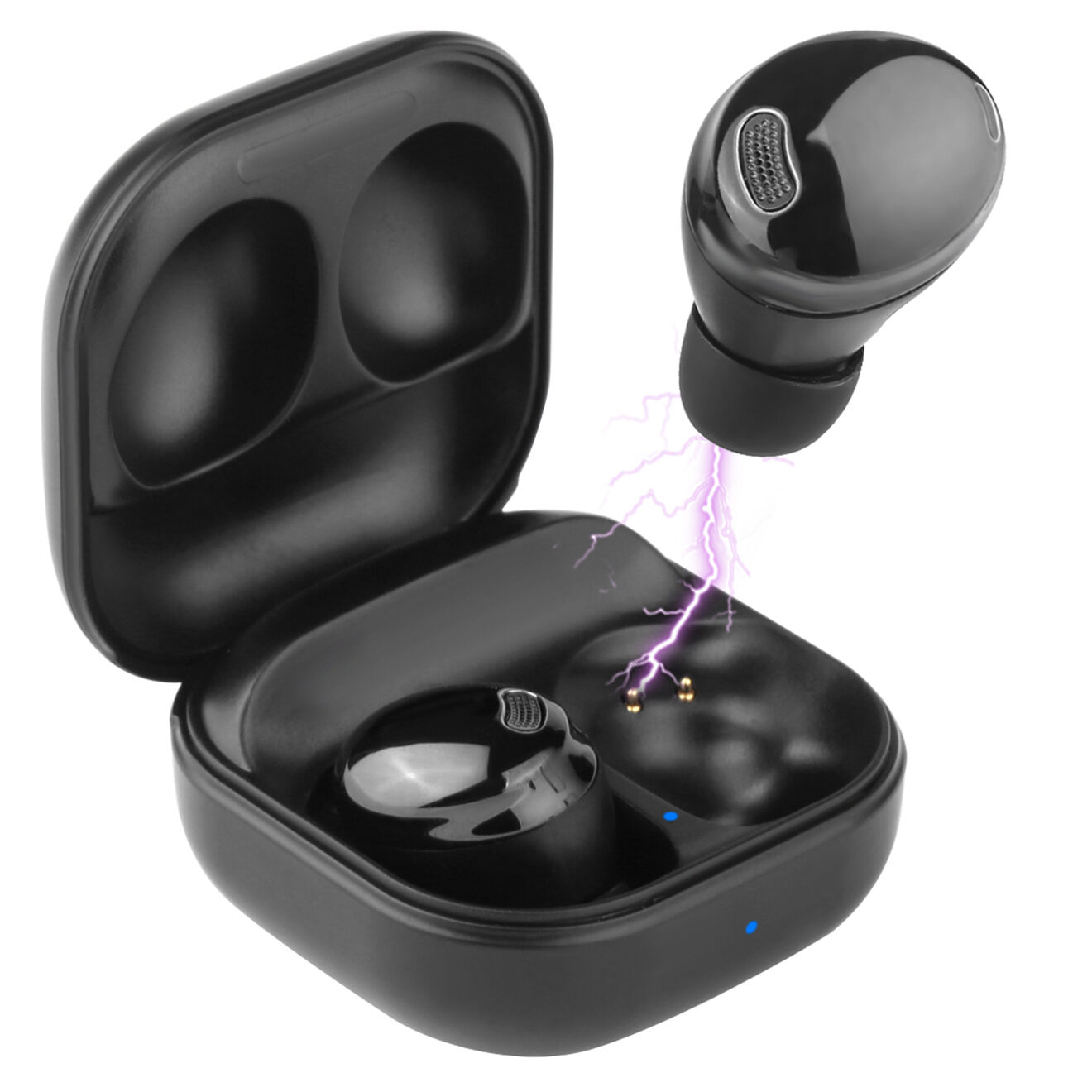 Onamaste Écouteurs Bluetooth sans fil noirs