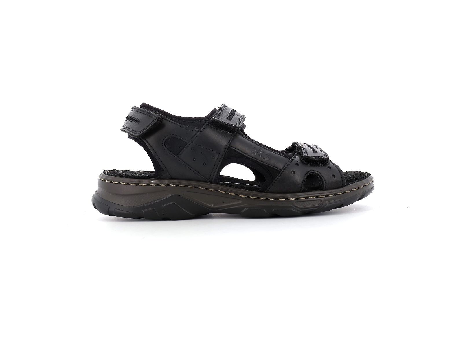 Tbs-JOHALIN Cuir Noir