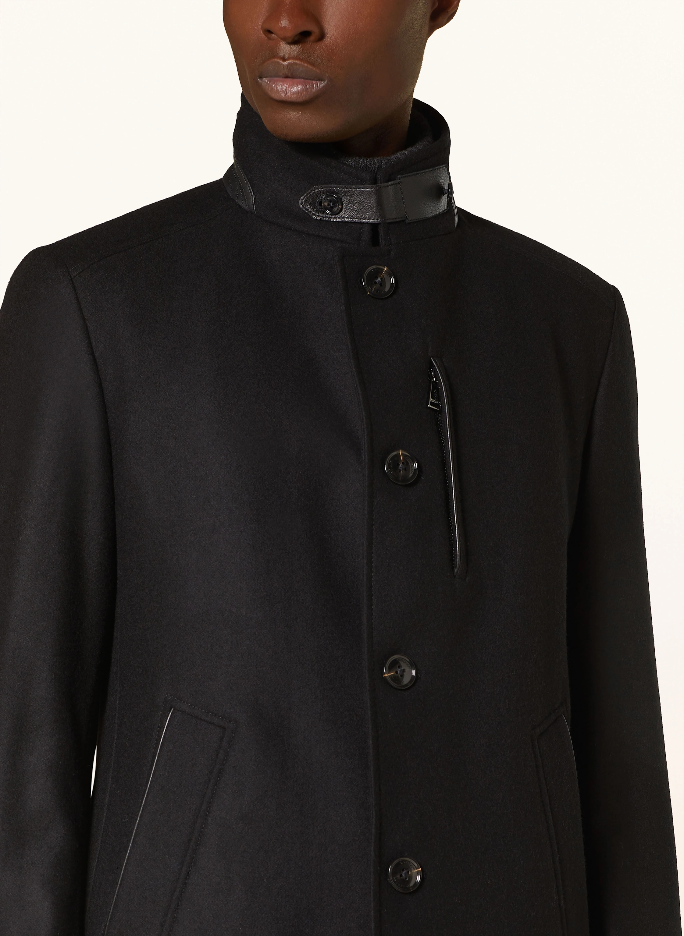 windsor. Wollmantel RIVANO mit herausnehmbarer Blende