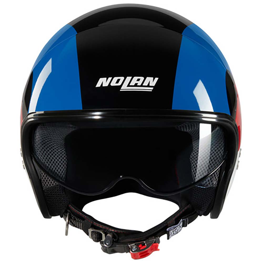 Nolan - Casque N21 Bicromo Noir / Bleu / Rouge / Brillant