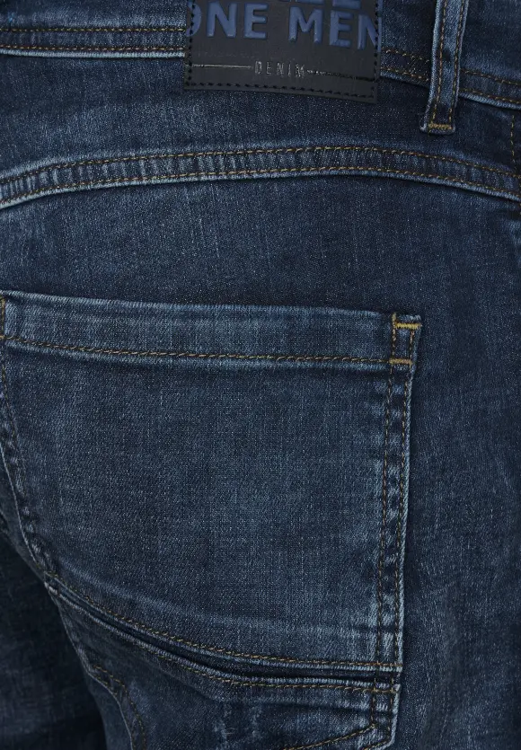 Explorer Relaxed Fit Jeans - dark blue wash