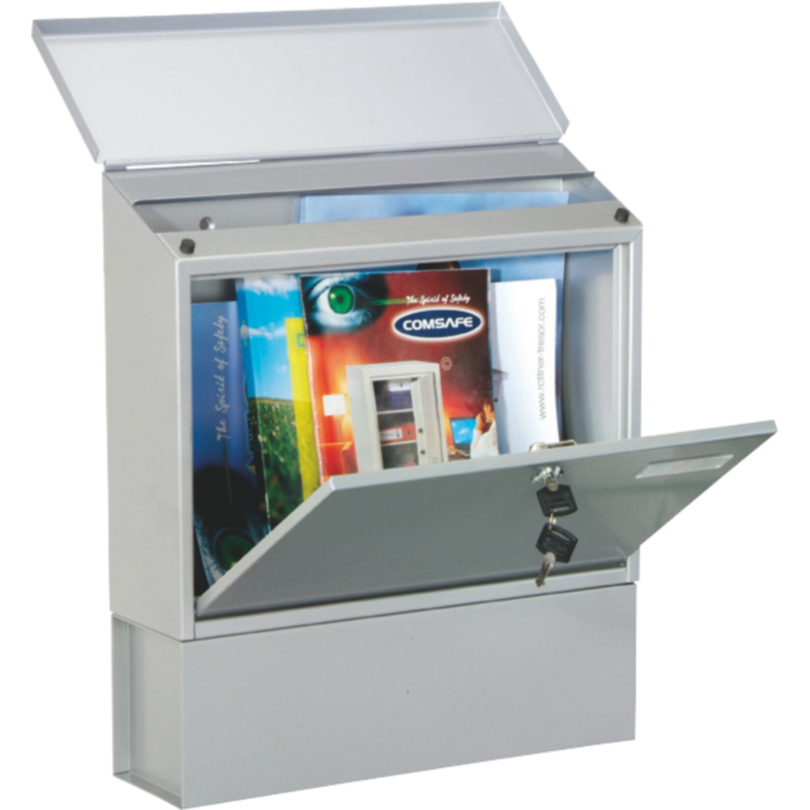 Rottner Villa Briefkasten silber