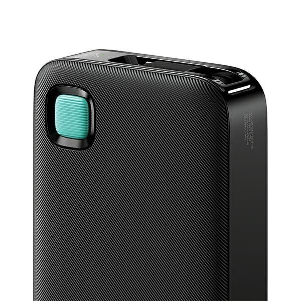 (20W) 10000mAh USB A / USB C Powerbank Power Delivery Ladegerät inkl. Lightning Ladekabel mit LED Anzeige (10KCD22503) - Lila