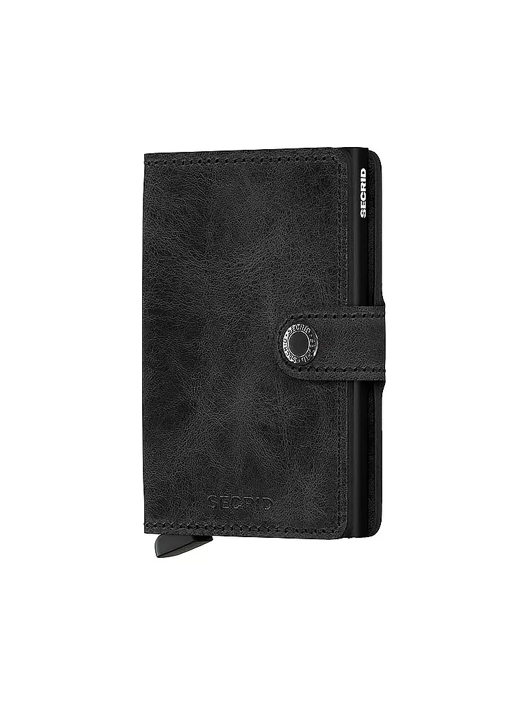 SECRID Geldbörse - Miniwallet Vintage Mini Black schwarz