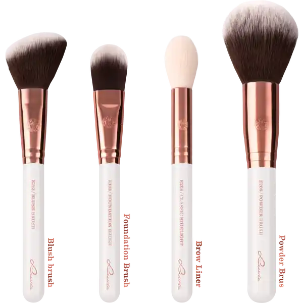 Essential Brushes Feather White - Brush Set