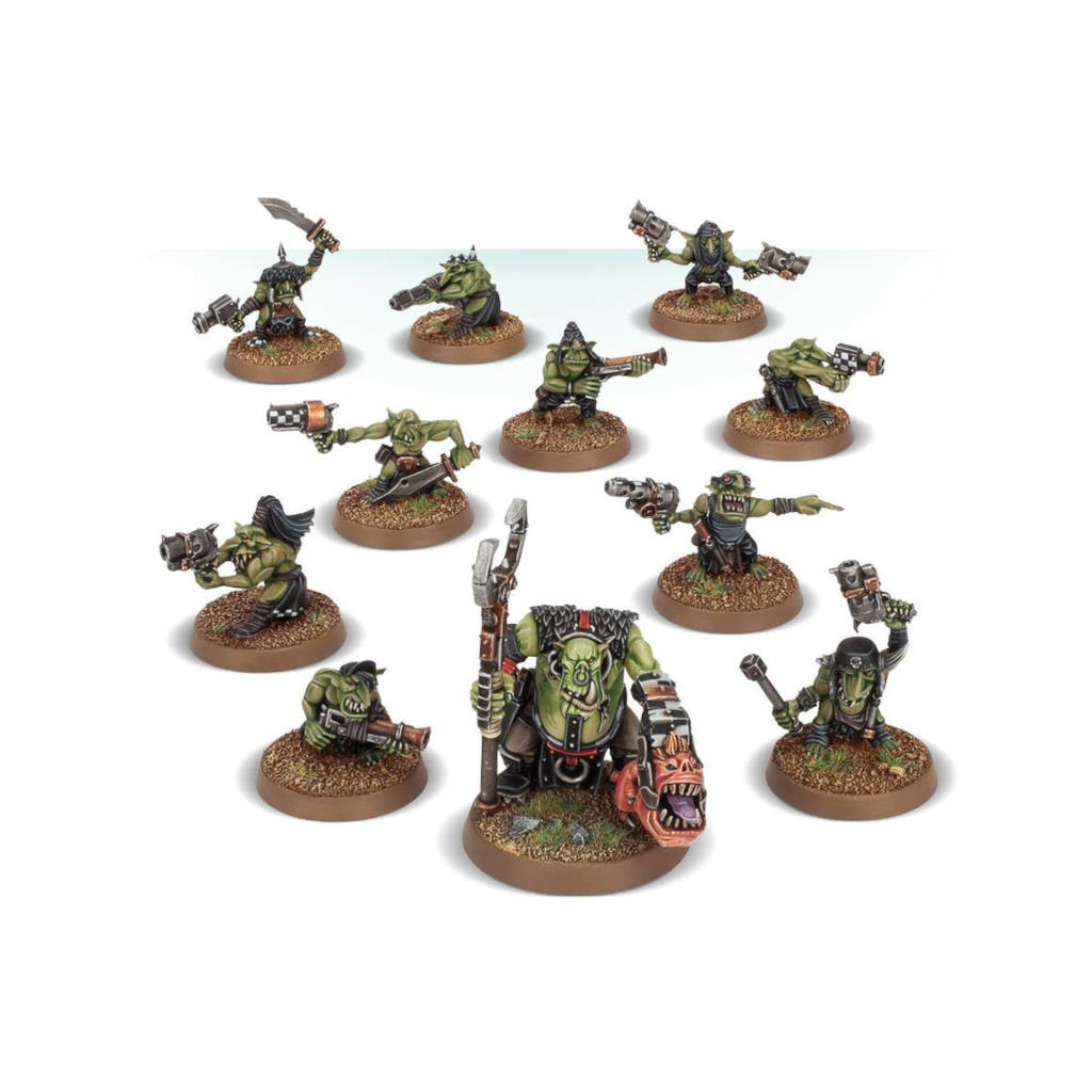 Warhammer 40K : Orks - Runtherd and Gretchin