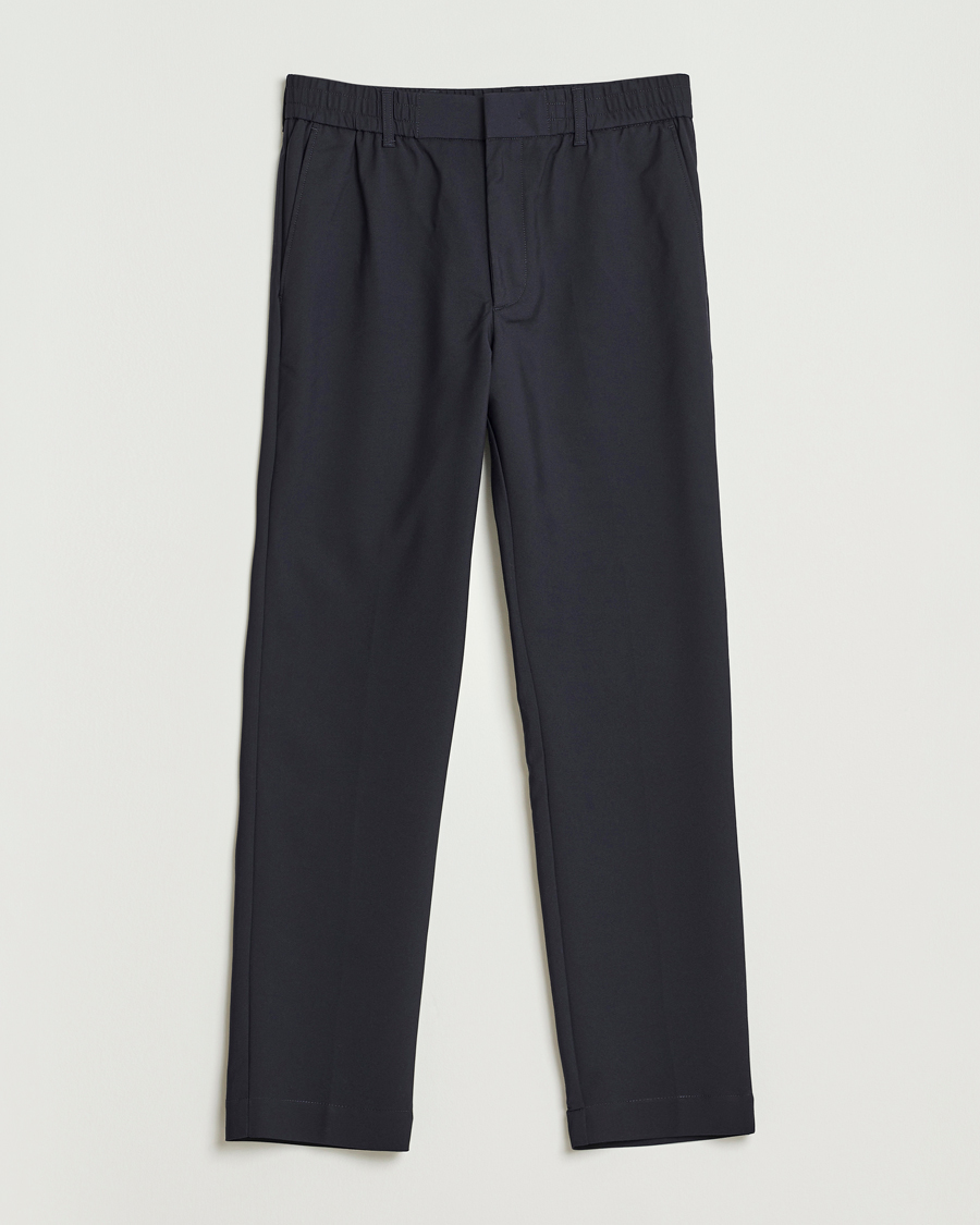 NN07 Billie Drawstring Trousers Navy Blue