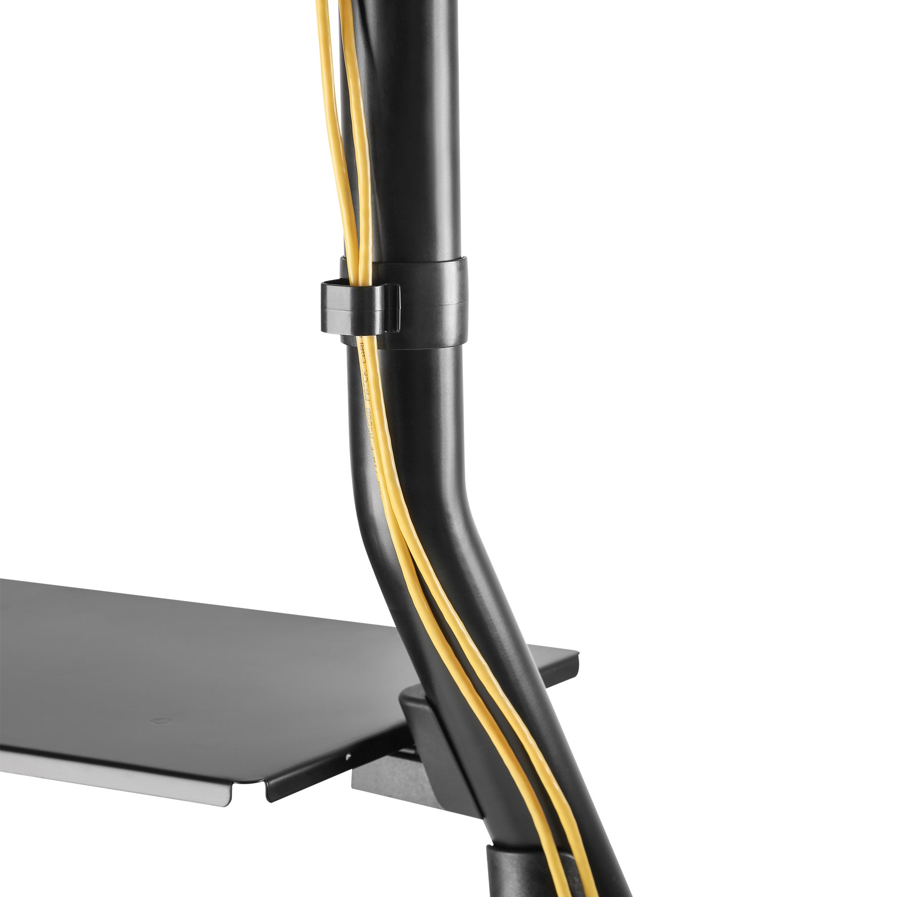 Neomounts NS-M3800 BLACK verrijdbaar flatscreen meubel zwart