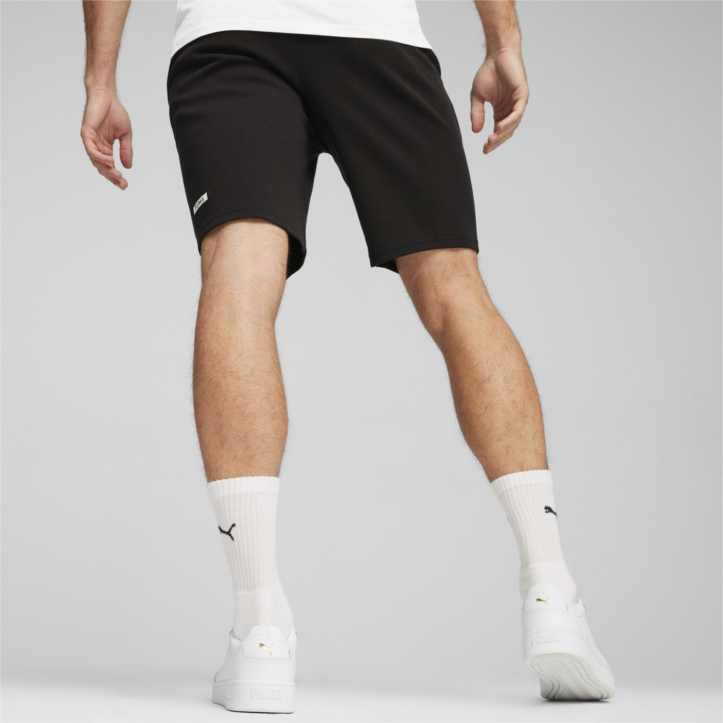 PUMA Rad/Cal Broekje 9-inch Zwart Wit