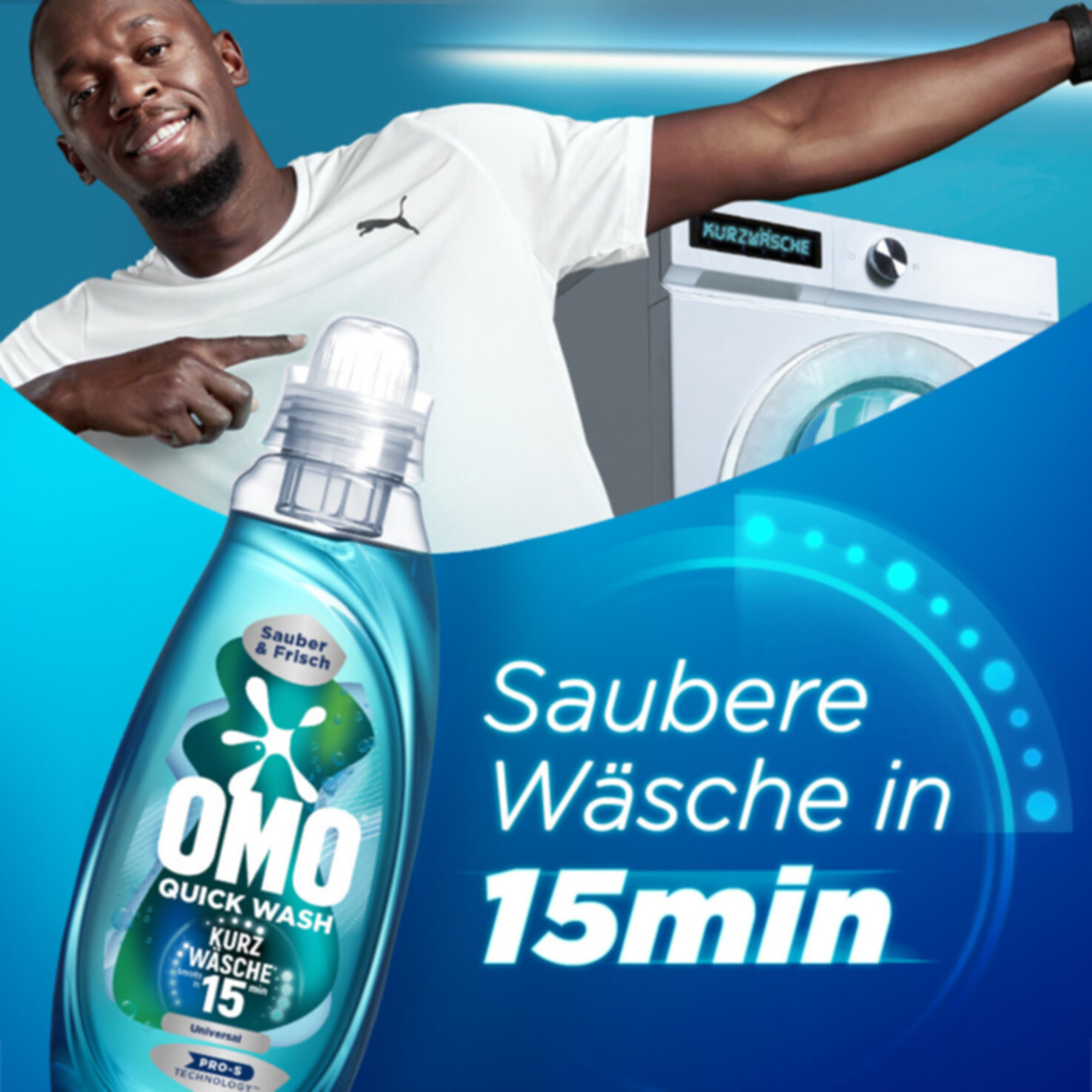 Omo Quick Wash Universal 21 Waschgänge