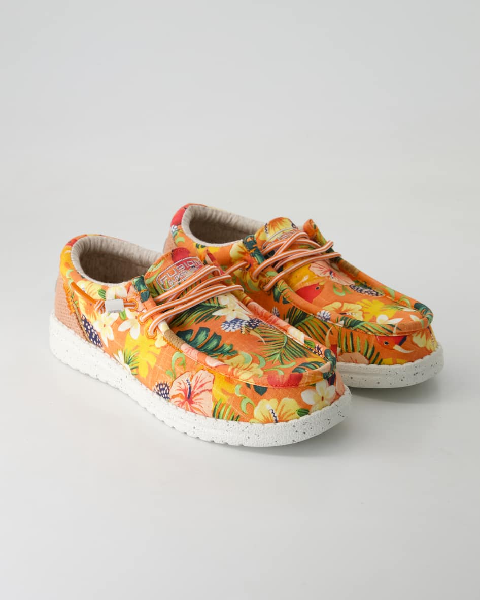 Fusion Emma jungle Slipper in Orange