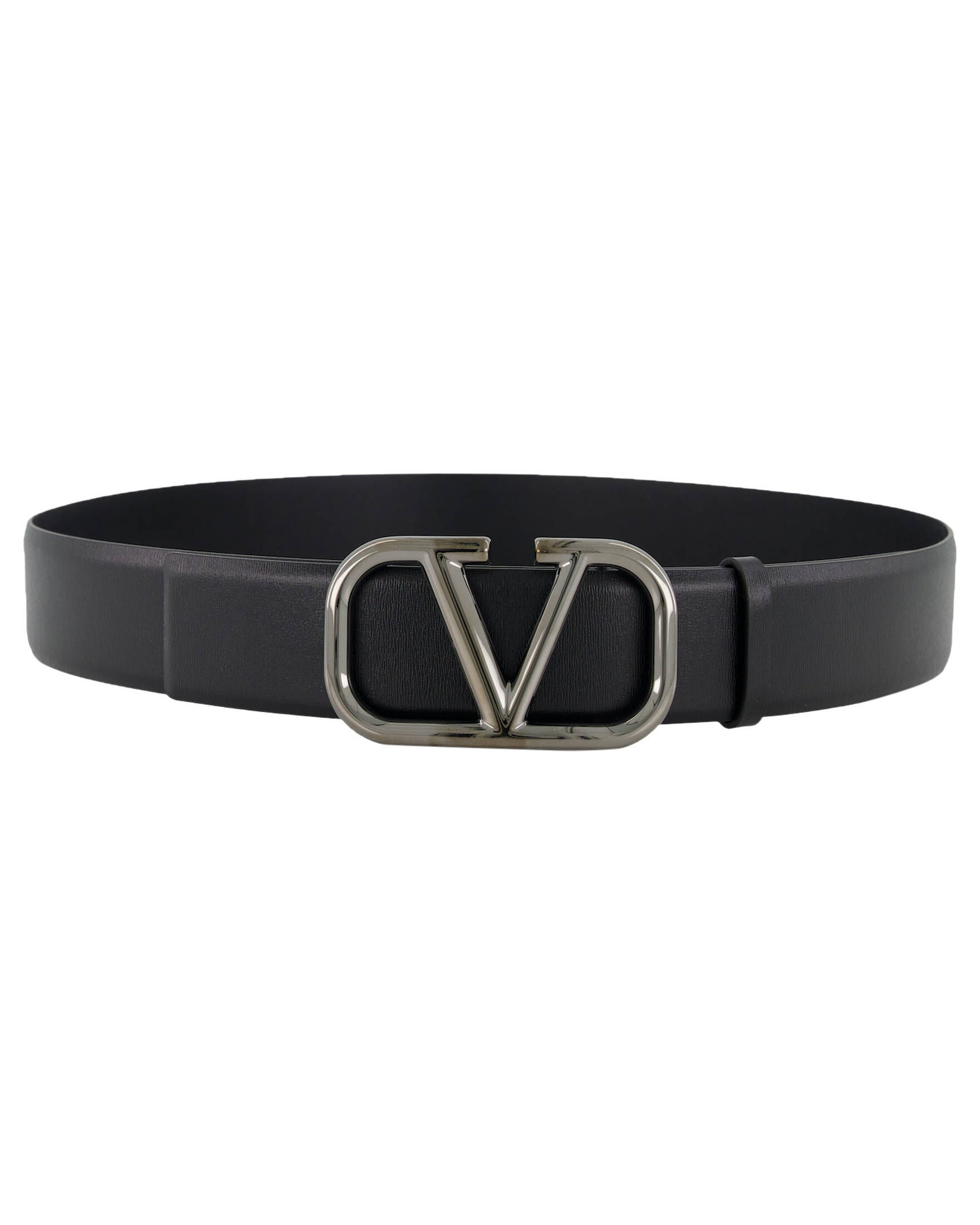 Valentino Garavani| Herren Ledergürtel BUCKLE BELT 40 VLOGO SIGNATURE