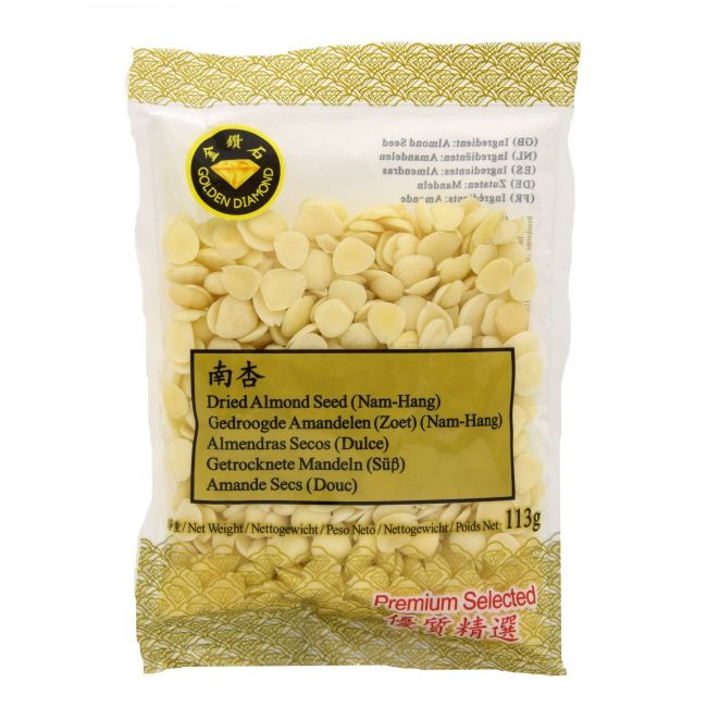 Golden Diamond Gedroogde Amandelen Zoet (Nam Hang) 113g