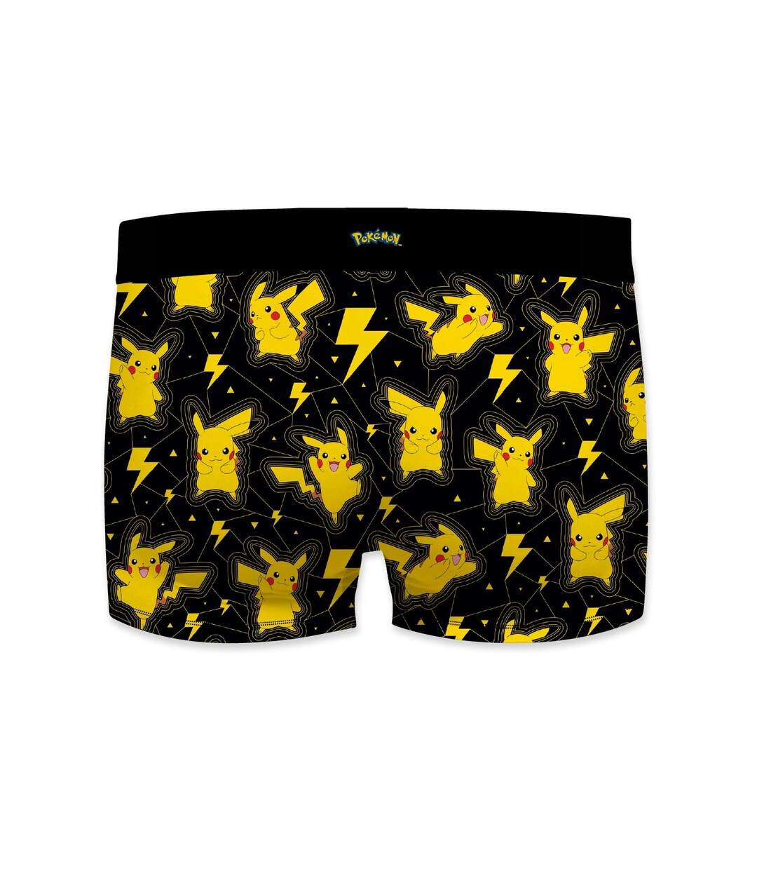 Boxer Homme Pikachu, Caleçon Homme Pokemon, Respirant & Stretch (Lot de 4)