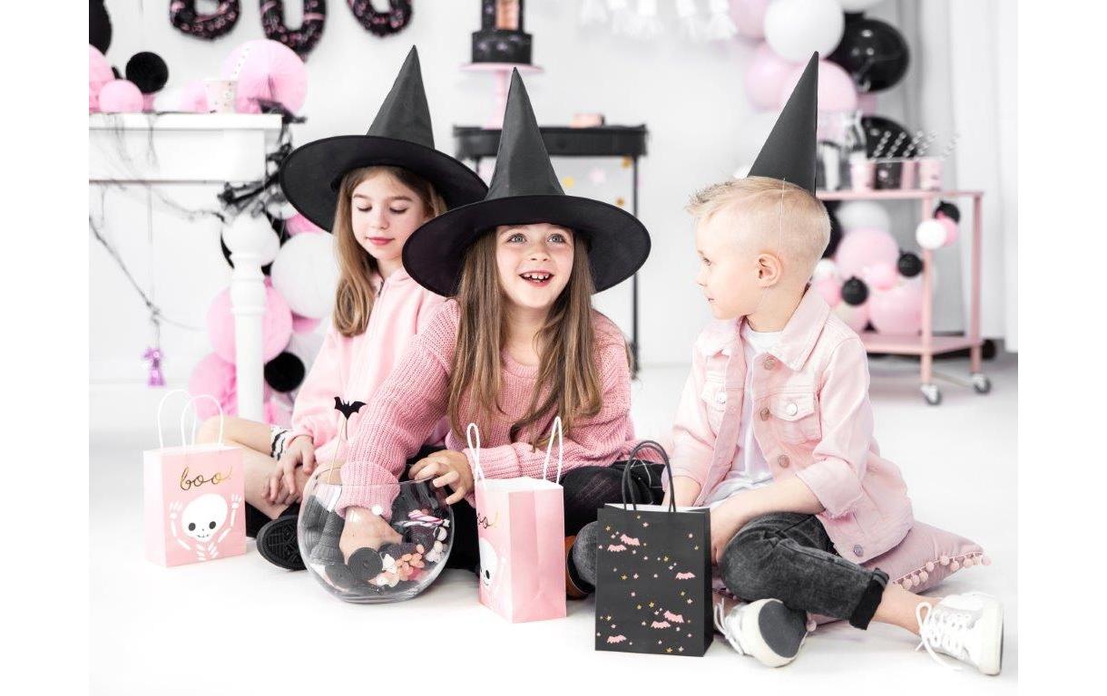 Geschenkbox Fledermäuse SchwarzHalloween Geschenktüte Fledermäuse
