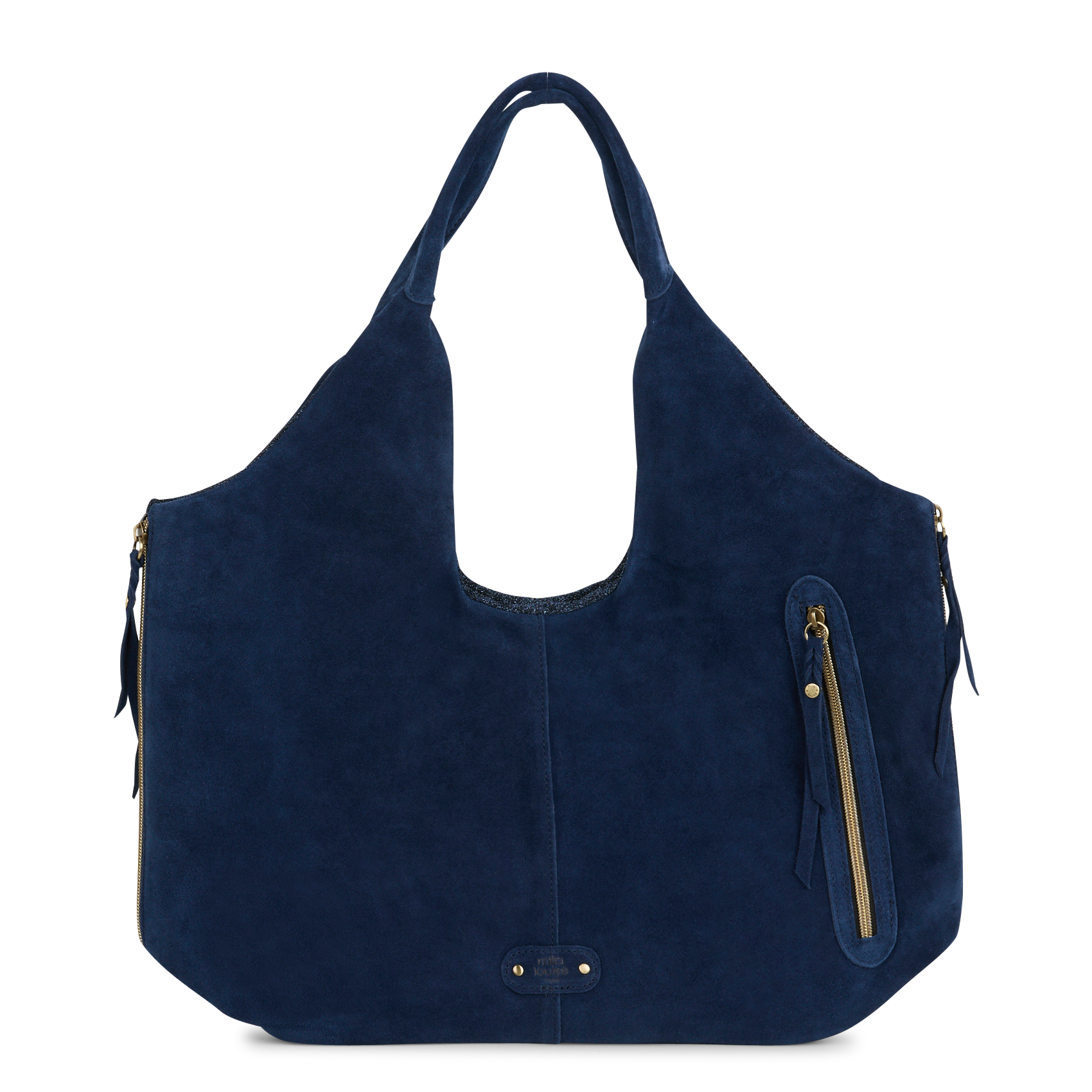 PHILAE - Cabas en cuir | Bleu