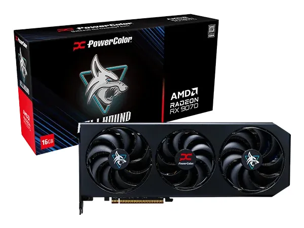 PowerColor Radeon RX 9070 Hellhound OC