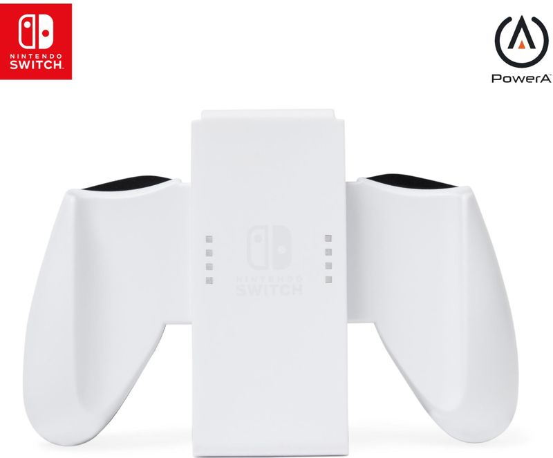 PowerA - Joy-Con Comfort Grip - Accessoire voor Spelcomputers - Wit - Zwart