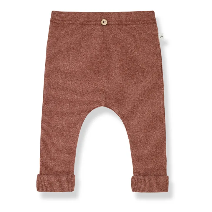 1+ in the family Legging Côtelé Marti | Marron