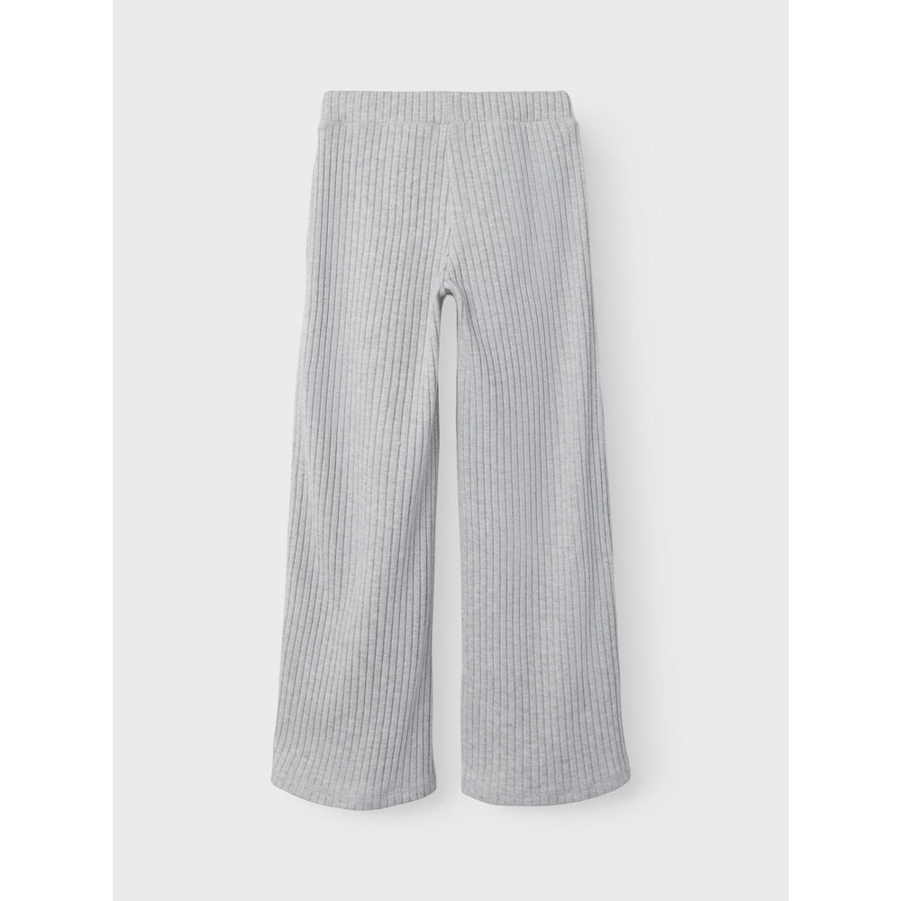 Køb Name It Grey Melange Rikka Wide Bukser | Luksusbaby