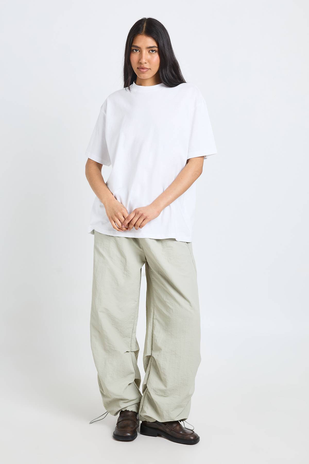boohoo T-shirt Basique Oversize À Manches Courtes Tall