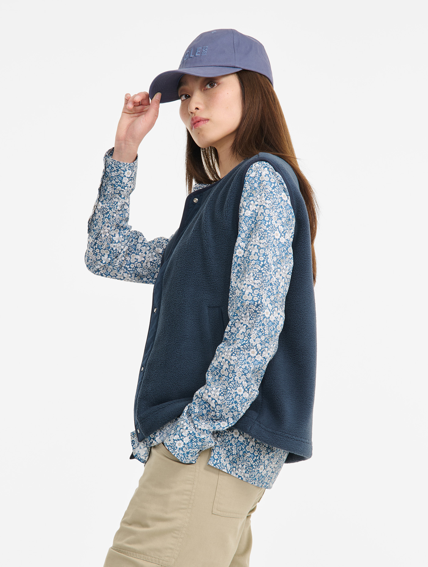 Veste sans manches en sherpa légère EMPIRE