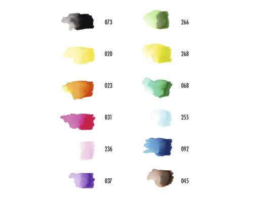 Marabu Aqua Pen Graphix Mega Mash aquarelpotloden set van 12