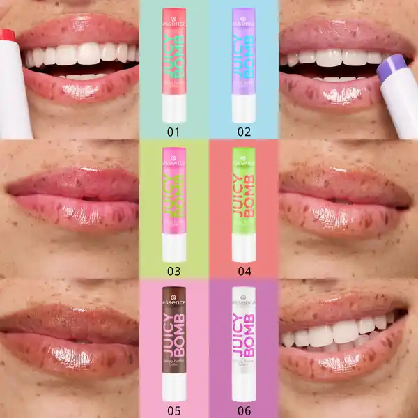 JUICY BOMB glossy butter balm 02 So Berry Cute