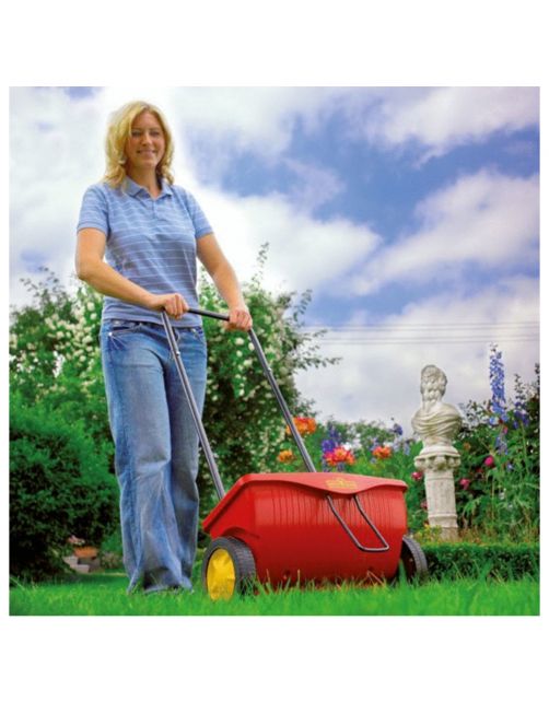 Wolf-Garten Strooiwagen We330 - Strooiwagen - 41 cm 15 l Rood Geel