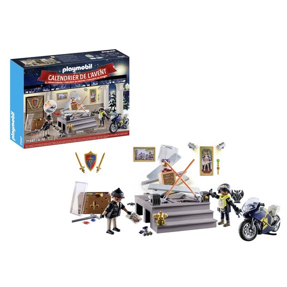 Calendrier de l'avent Playmobil Police 71347