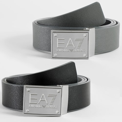 Ceinture Réversible 245524 8A693 Noir Gris