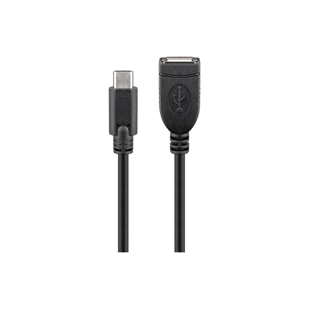 USB-Câ„¢ skjøtekabel, svart