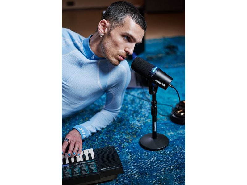 Shure Mikrofon MV7  Schwarz Podcast-Mikrofon