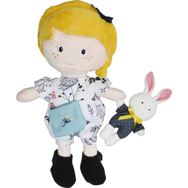 Stoffpuppe Blond