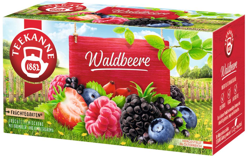 Teebeutel Waldbeere 20 StückFrüchteteemischung mit Brombeer- und Himbeeraroma