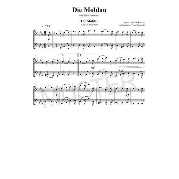 Hage Musikverlag 100 Leichte Duette Posaune