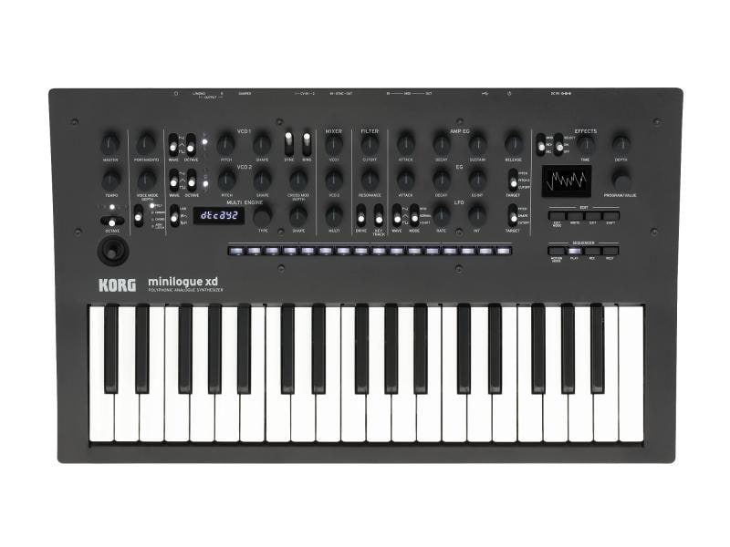 Korg Synthesizer minilogue xd Polyphoner Analogsynthesizer