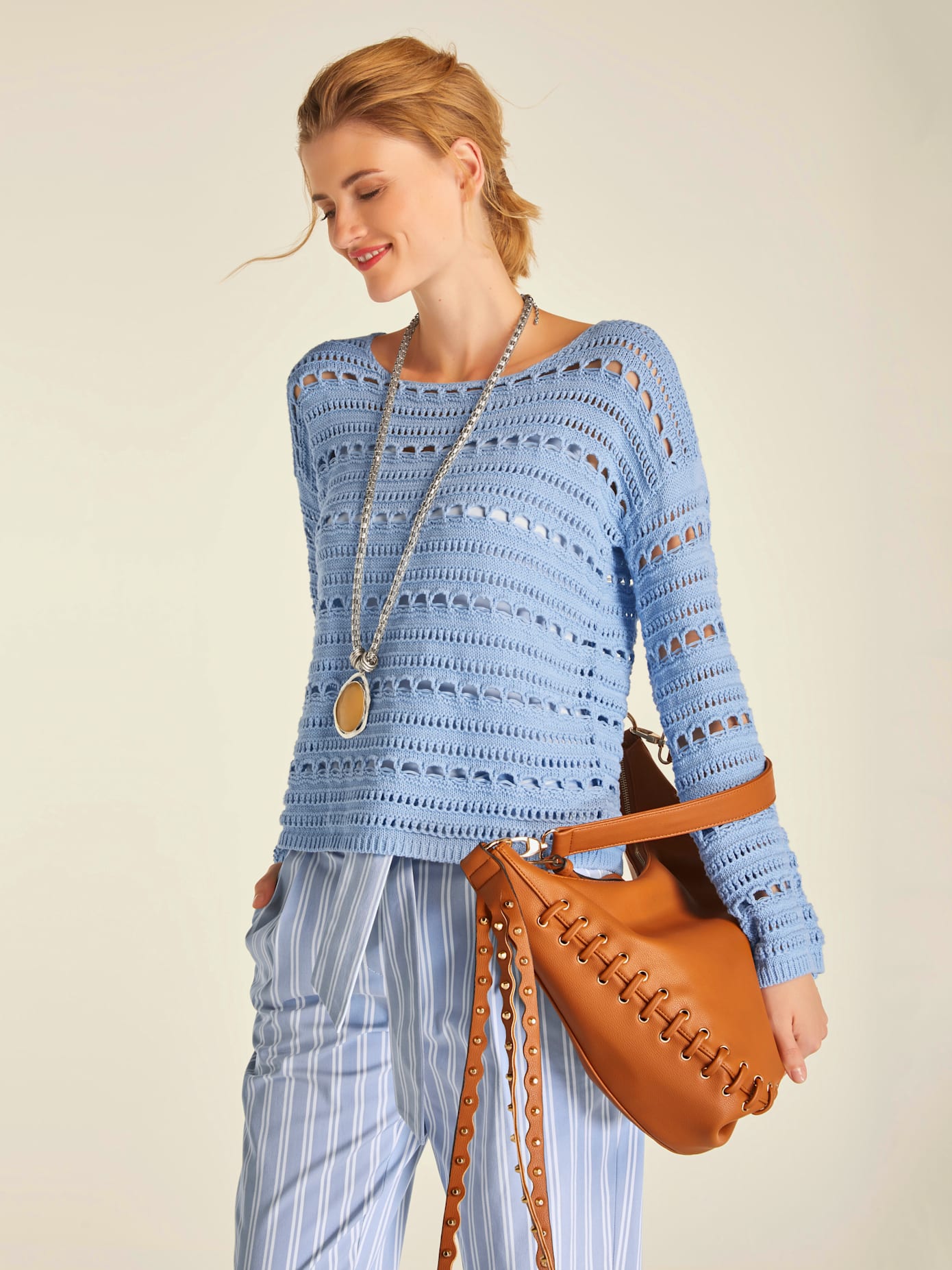 Pull look décontracté tendance