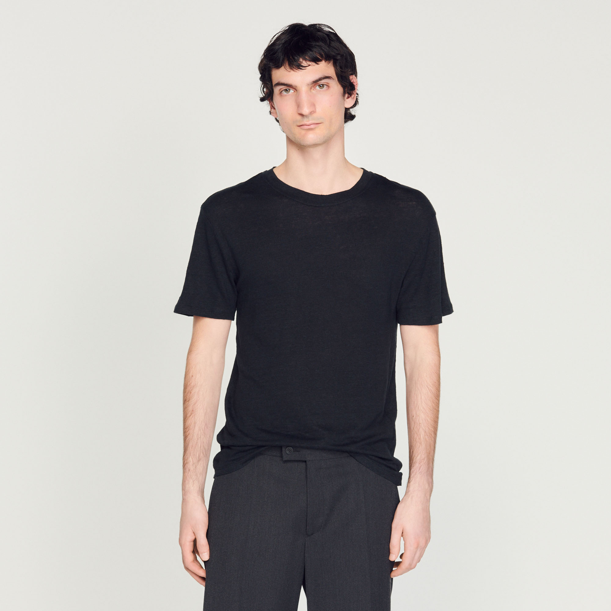 T-shirt en lin certifie