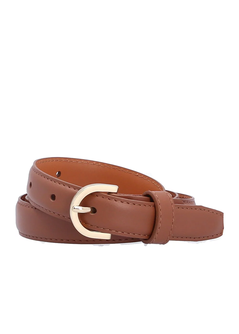 CEINTURE FLORENTINA CUIR CAMEL