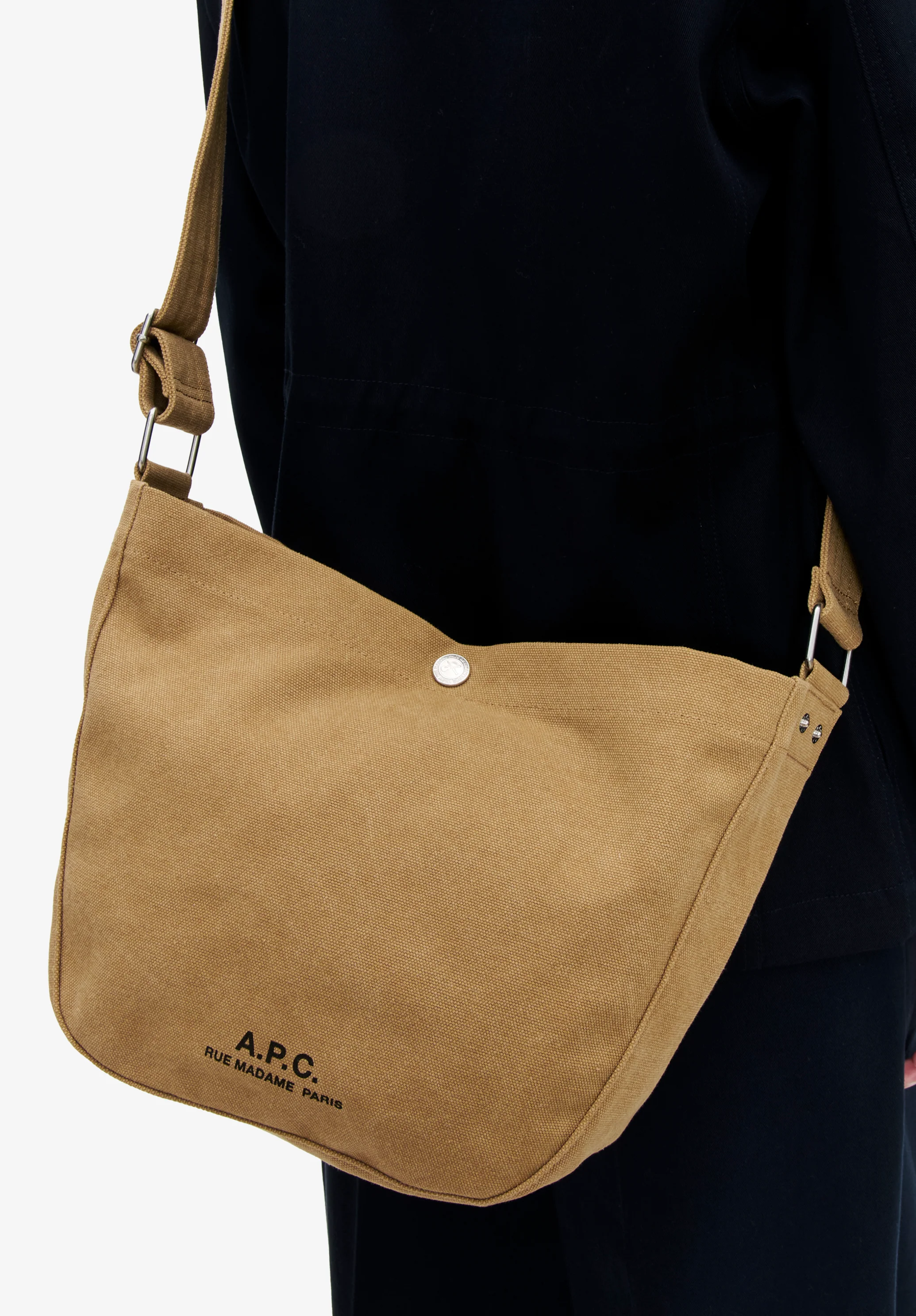 Besace Journal Small - Tabac