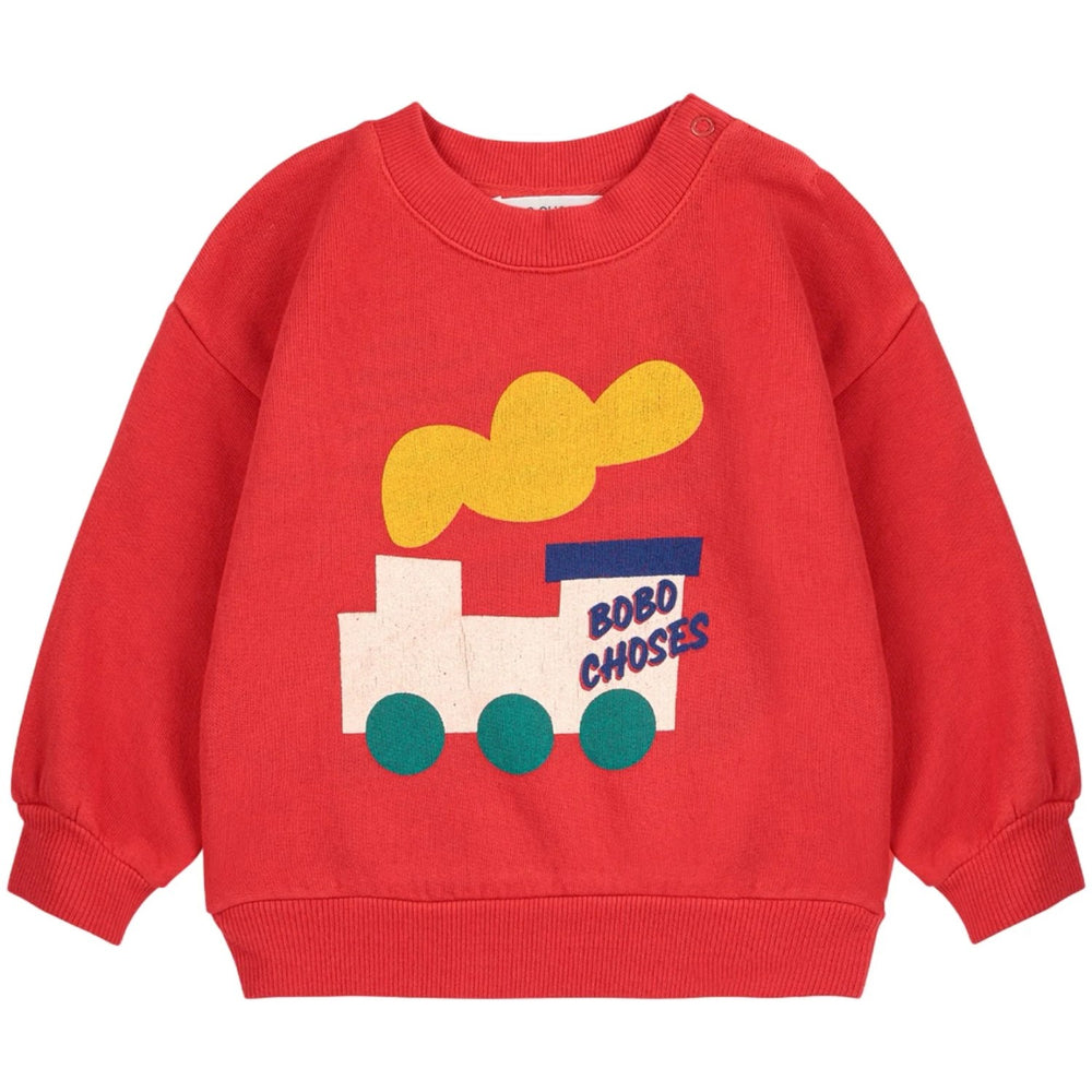 Køb Bobo Choses Red Bobo Choo Choo Sweatshirt
