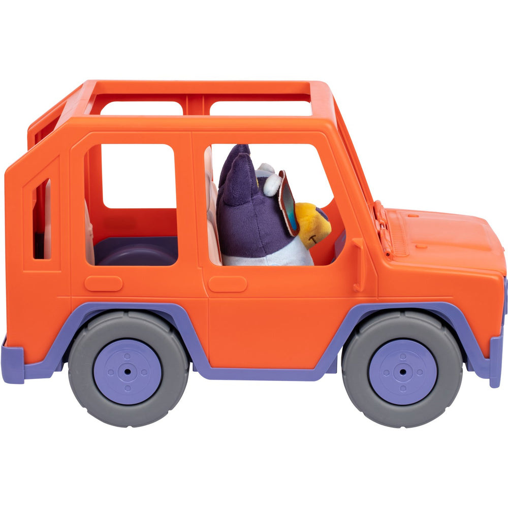 Køb Bluey Big Heeler Bil 4WD Med Bamse