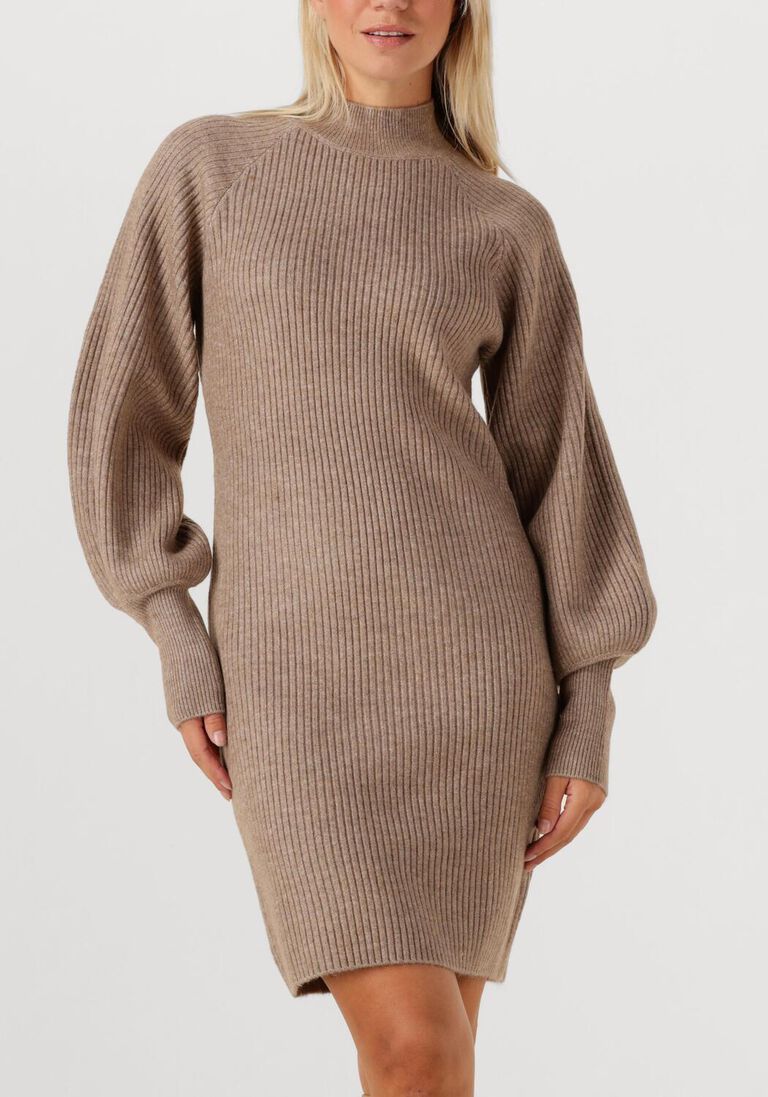 taupe ibana mini jurk kyra