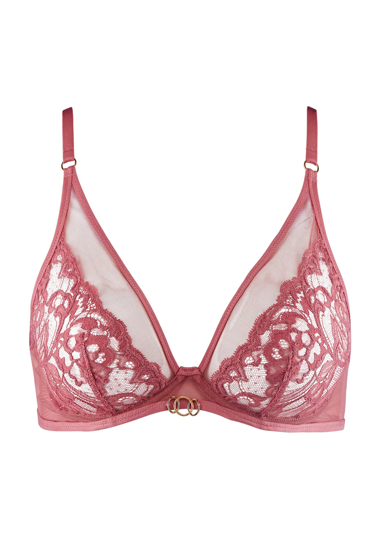 FEELING MYSELF - Soutien-gorge triangle avec armatures | Rose